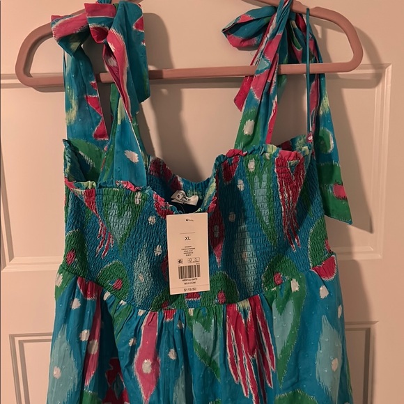 Crown and Ivy Colorful Floral Maxi Dress - Picture 3 of 14